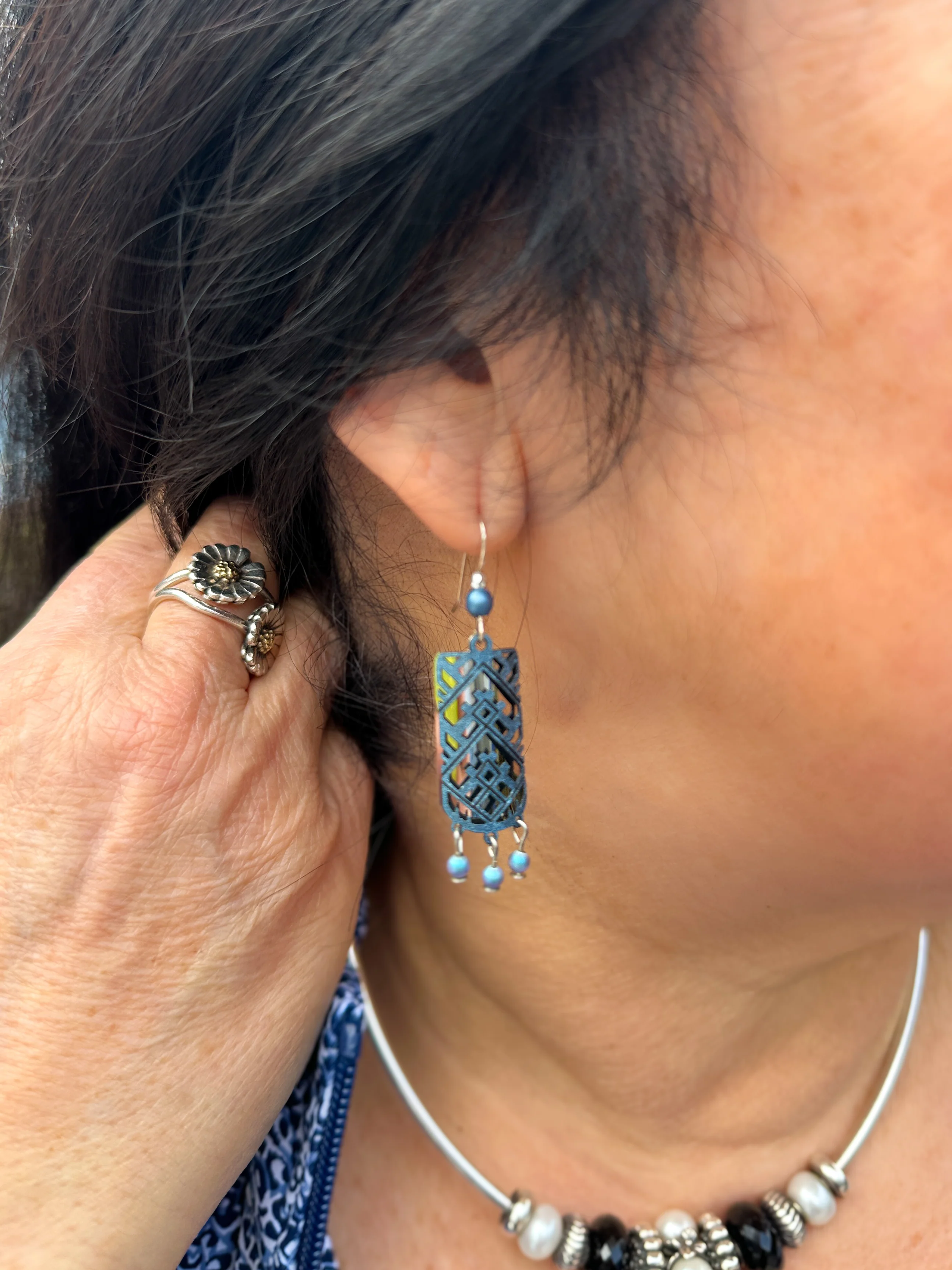 Adajio Sky Trellis Earrings