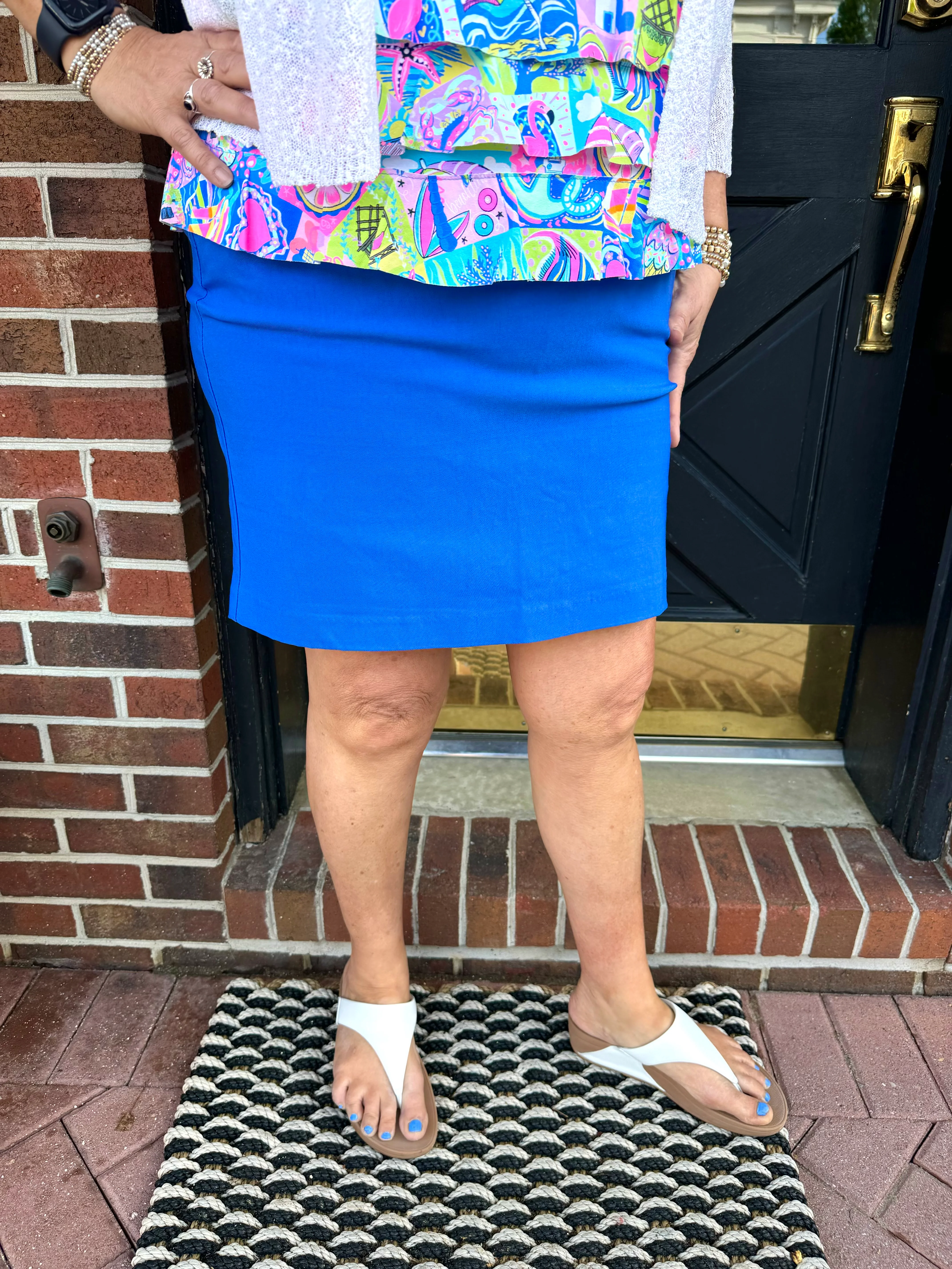 Bangladine by Lulu B Blue Skort - Image 25