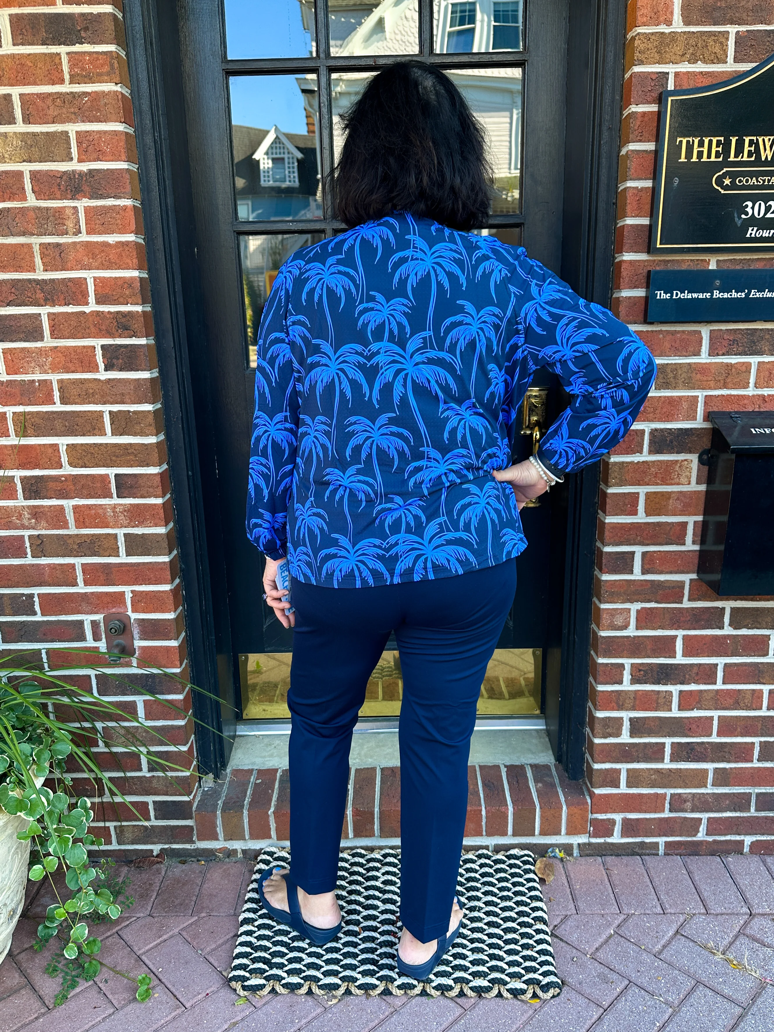 Lulu B Navy Ankle Pants - Image 30