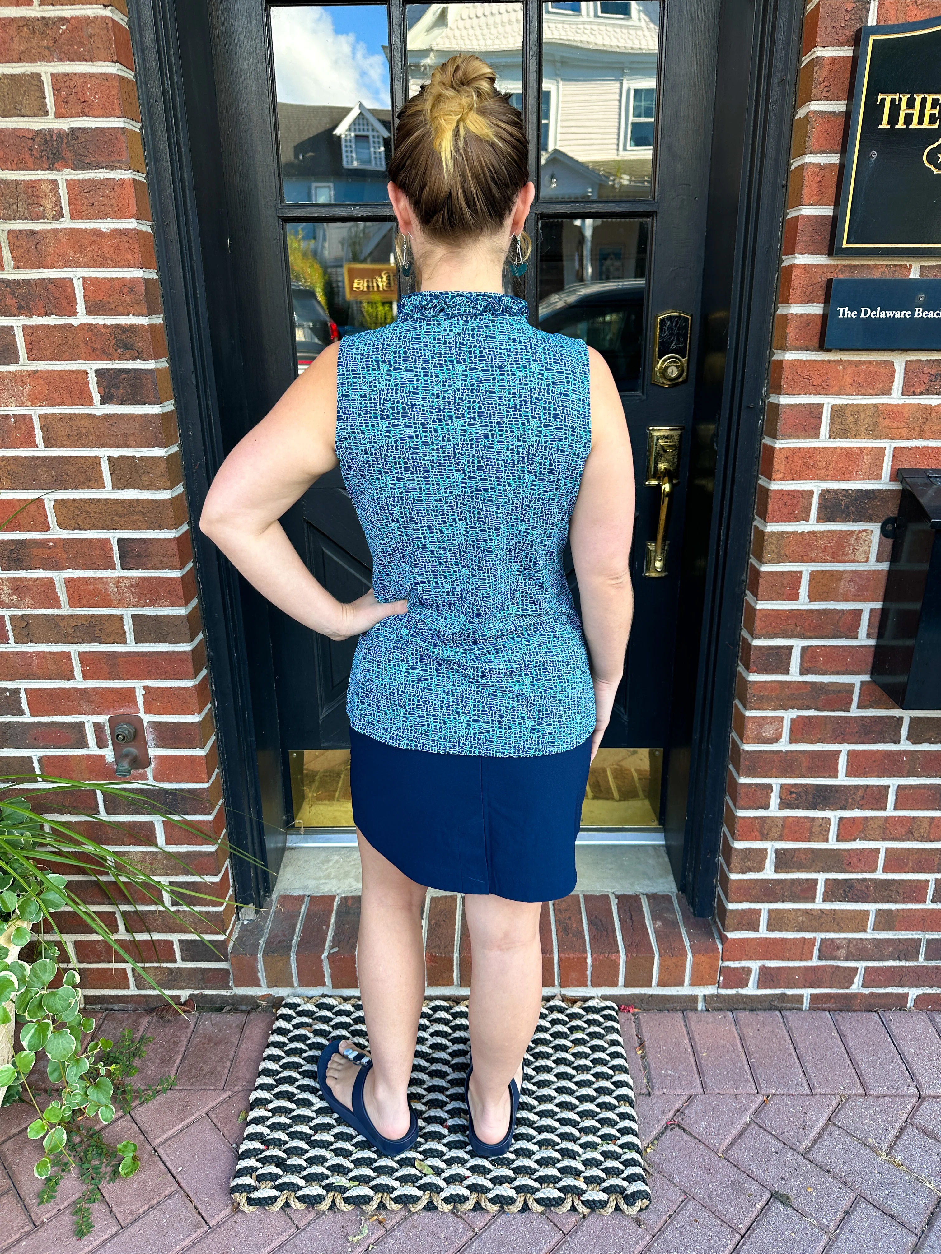 Lulu B Navy Pull on Skort - Image 19