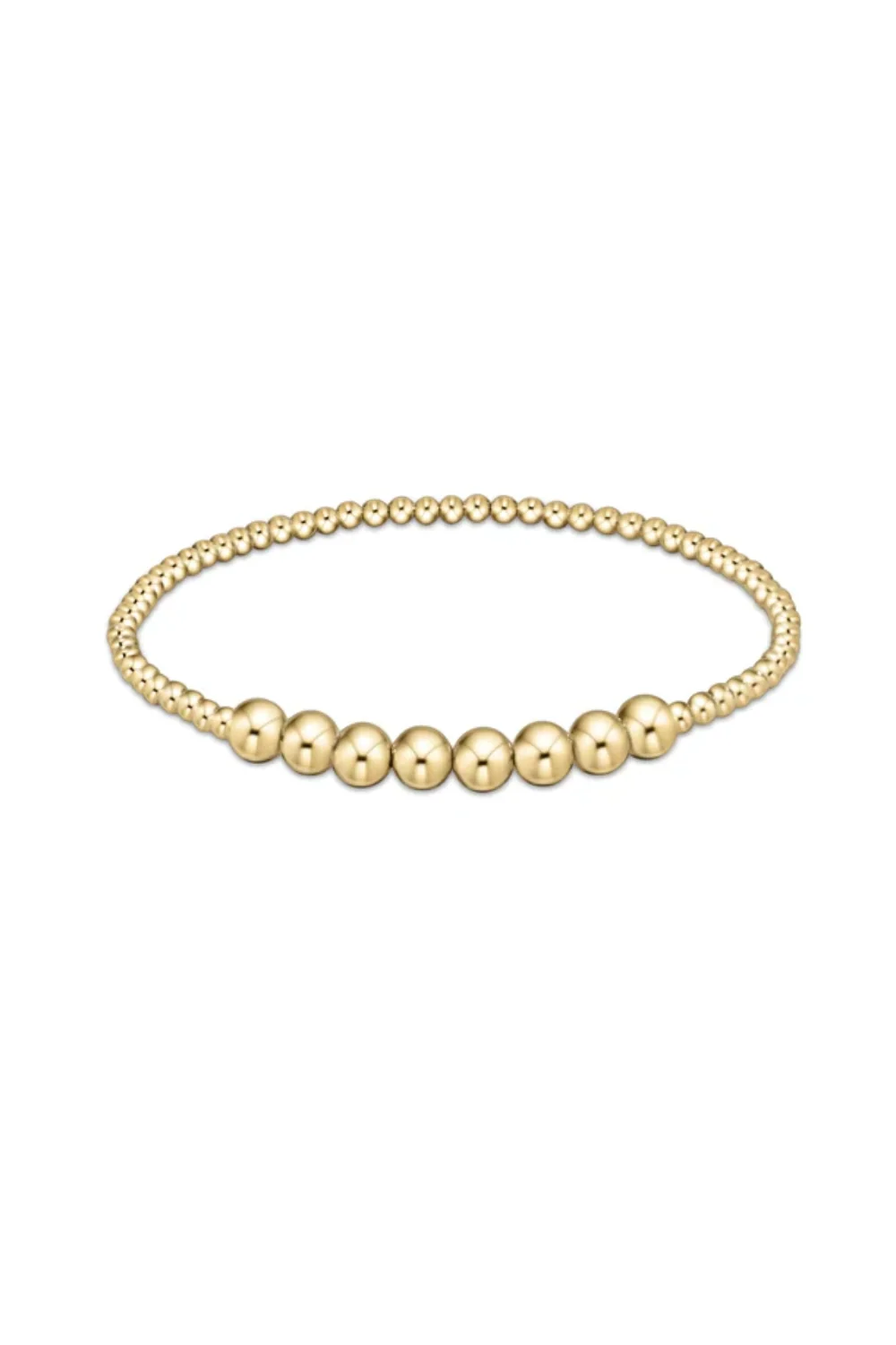 Enewton Beaded Gold Blissful Pattern 5mm Classic Bracelet