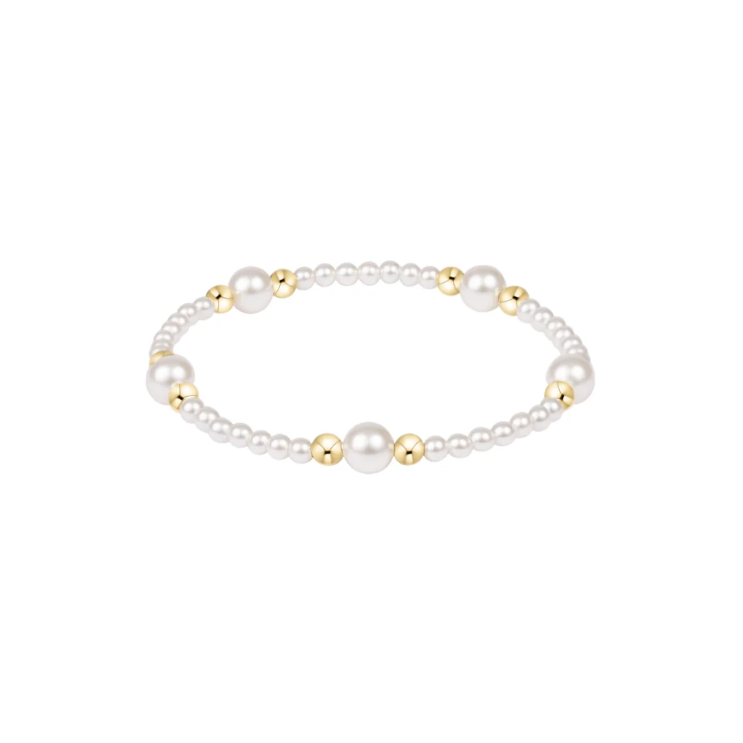 enewton purpose pearl 6mm pearl bracelet