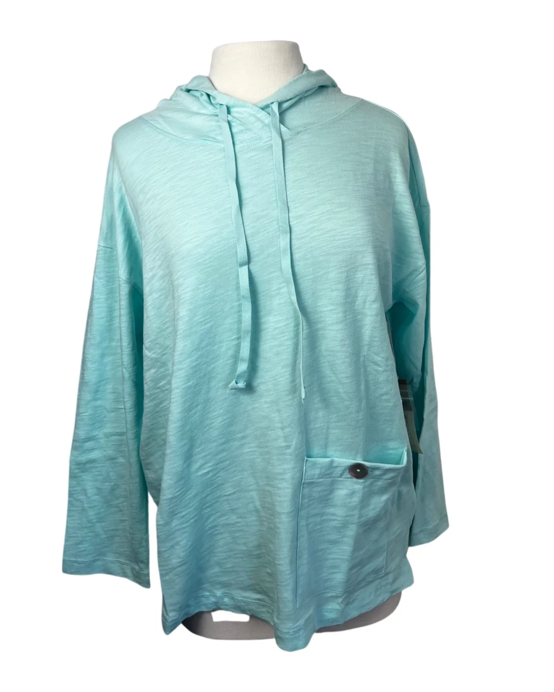 Escape by Habitat Aqua Cotton Beach Hoodie