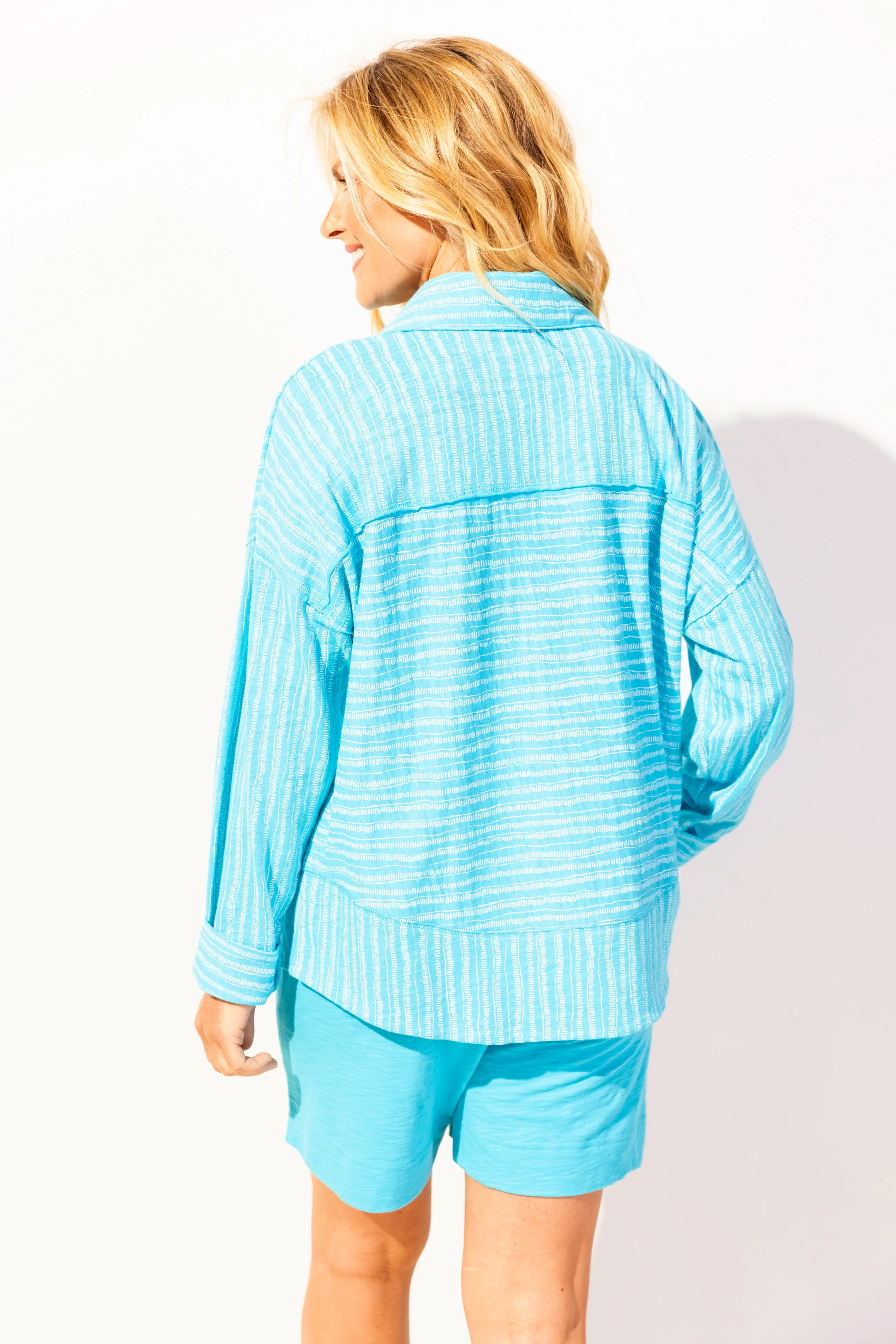 Escape by Habitat Bali Stripe Cotton Pullover Maui - Image 2