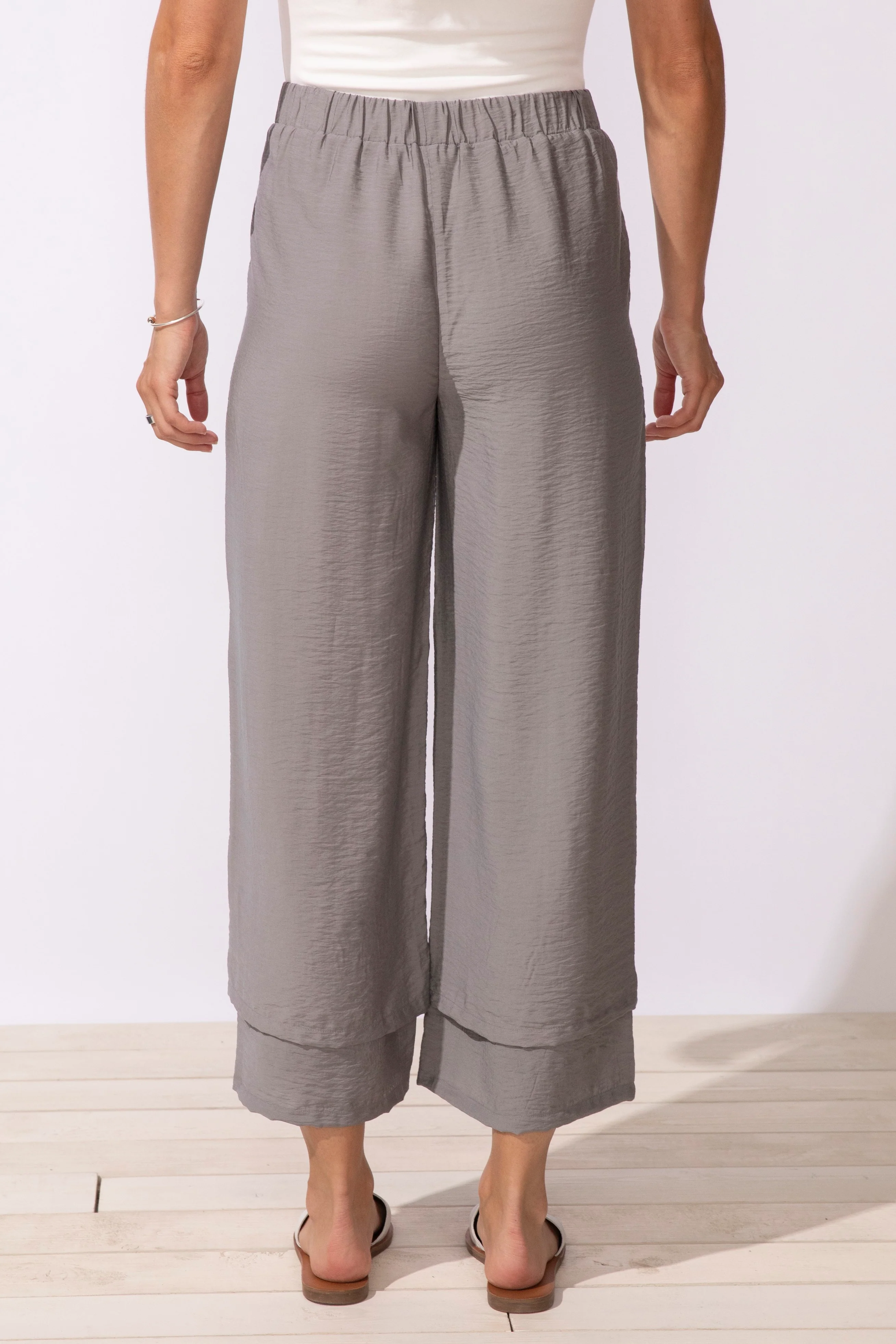 Escape by Habitat Fog Double Layer Rayon Flood Pant - Image 2