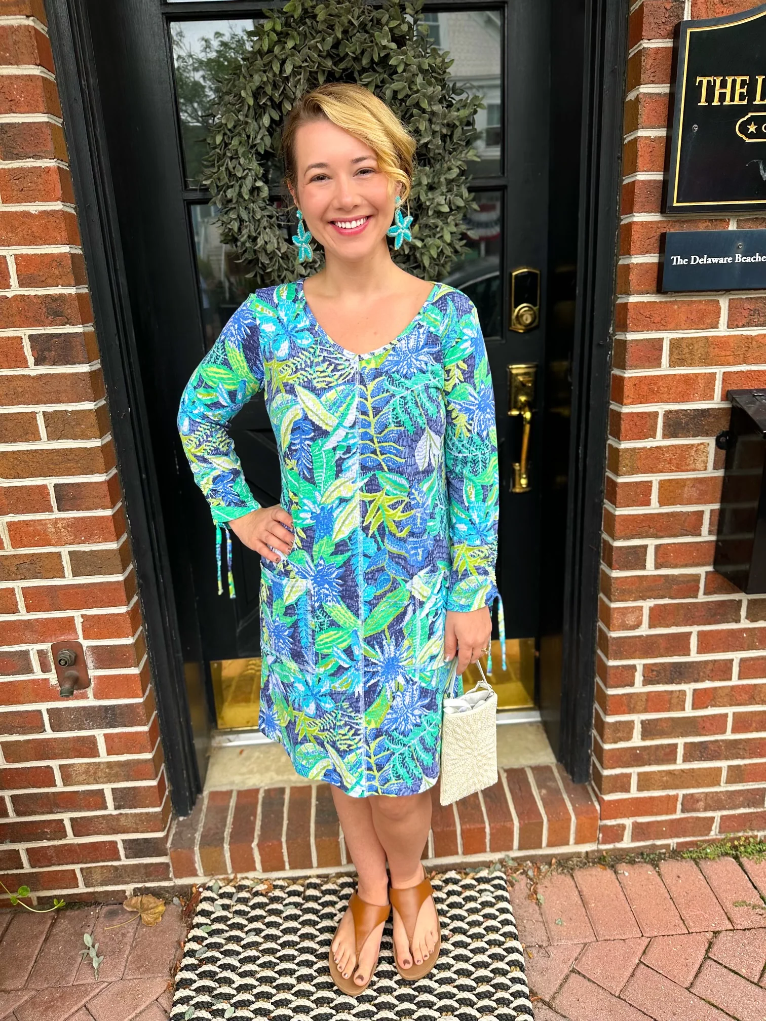 Escape by Habitat Marina 3/4 Sleeve Dress - Image 3