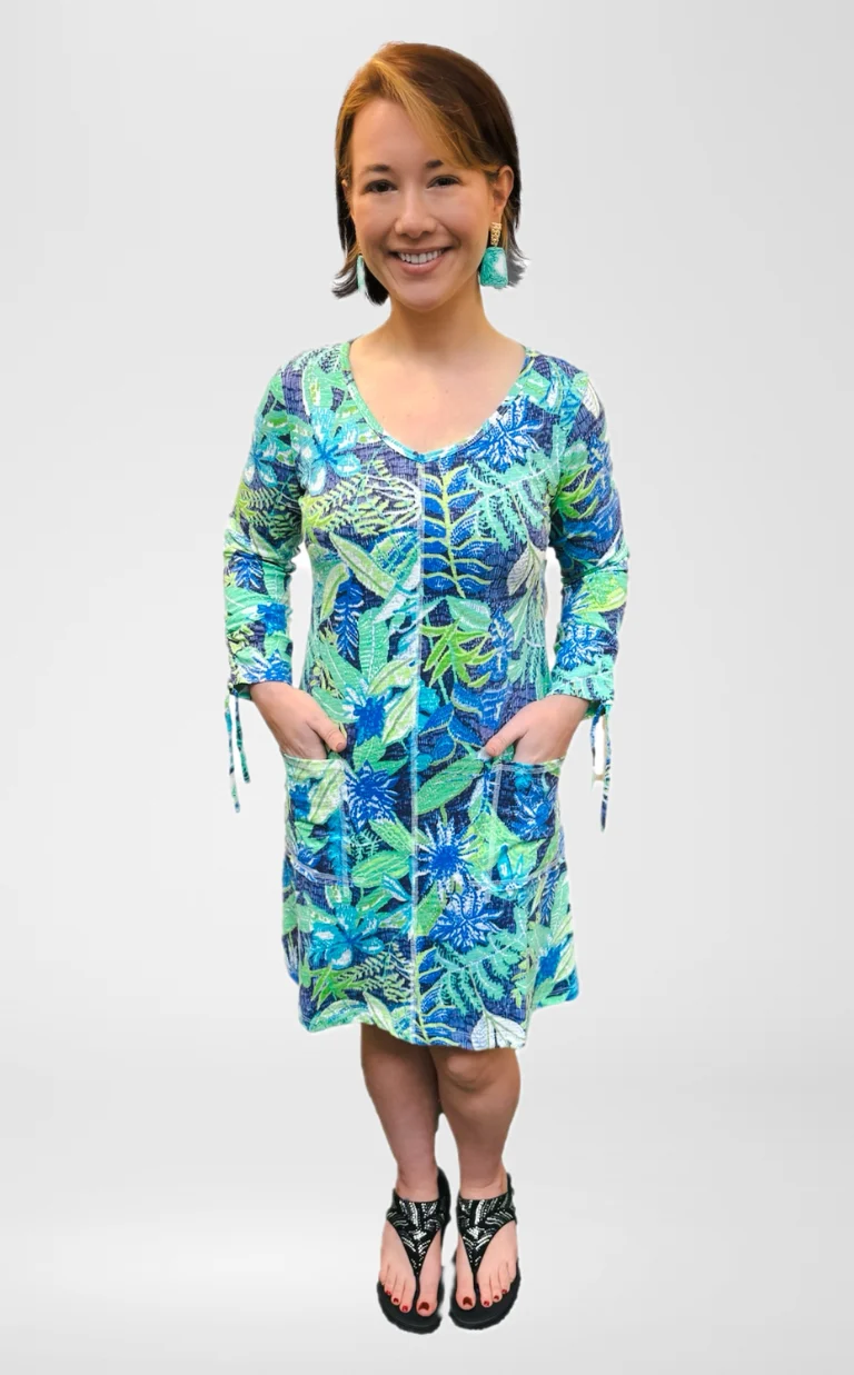 Escape by Habitat Marina 3/4 Sleeve Dress - Image 4