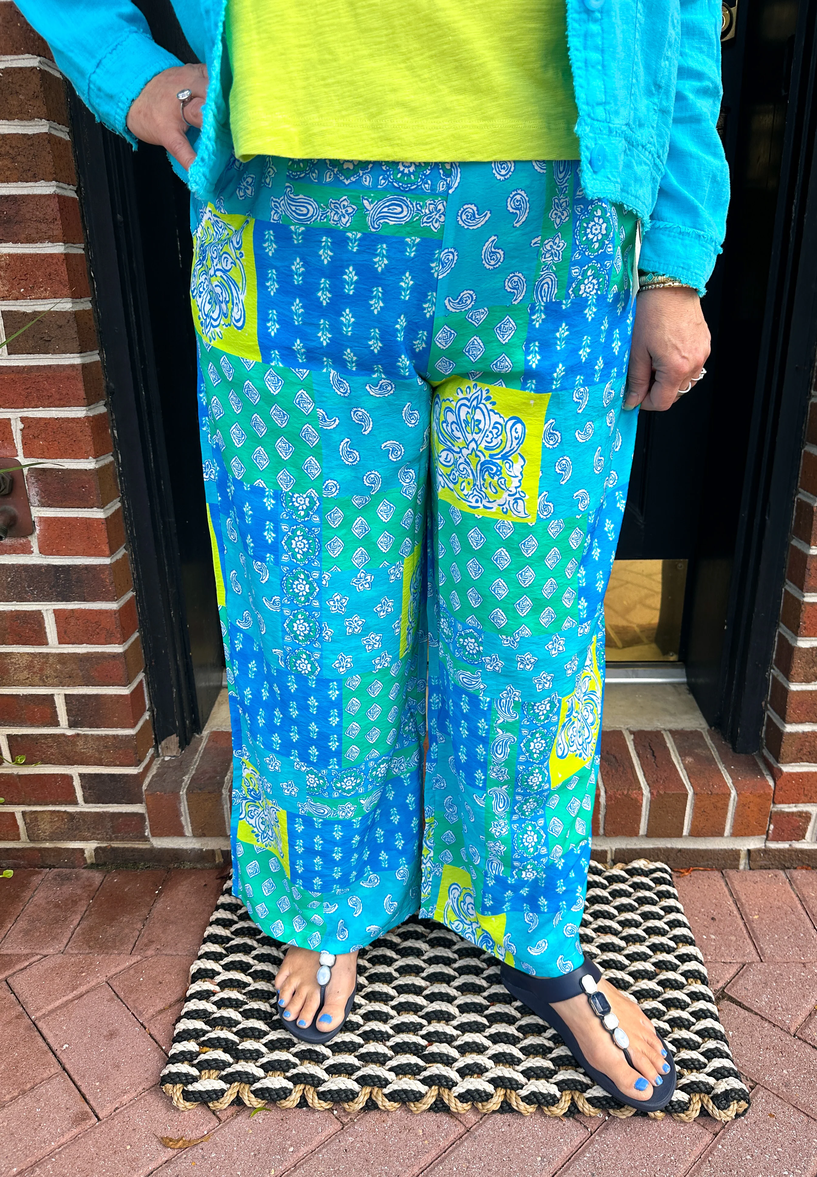 Escape by Habitat Riviera Paisley Vacay Pant