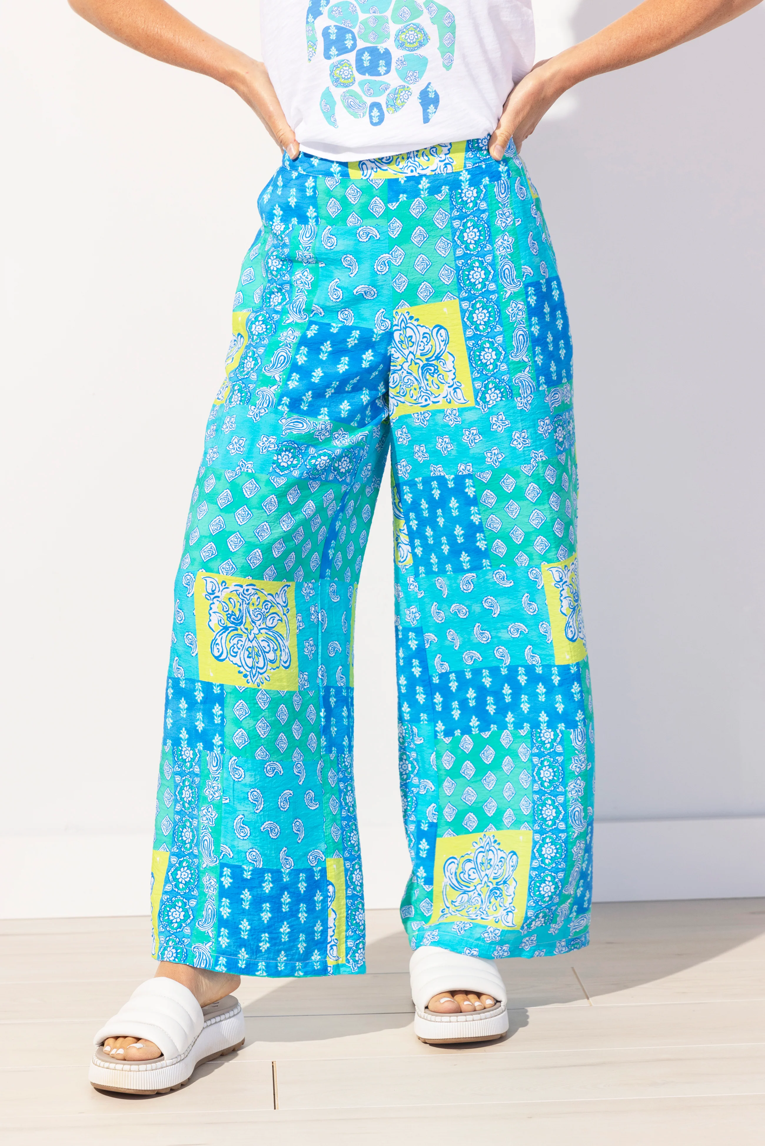 Escape by Habitat Riviera Paisley Vacay Pant - Image 14
