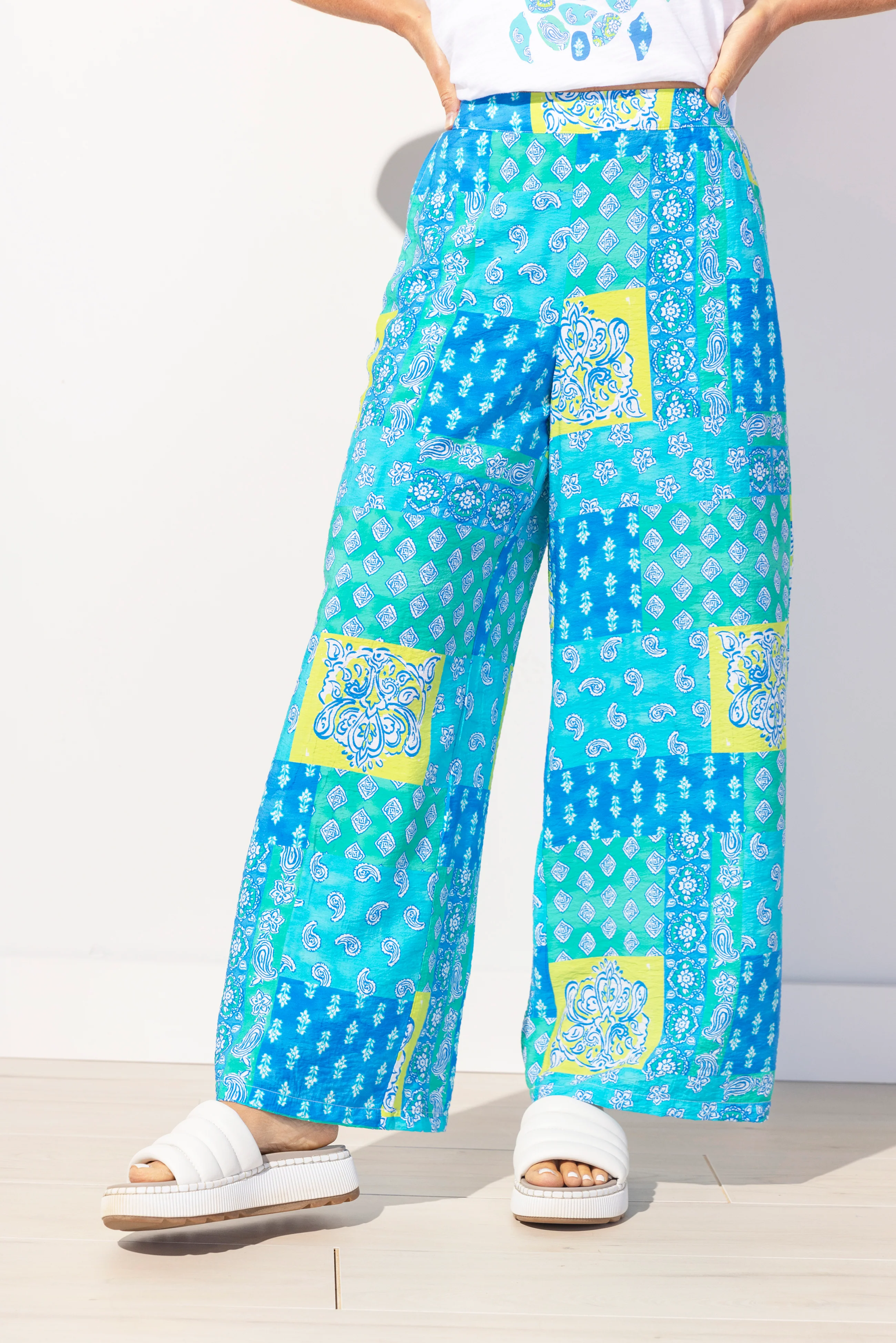 Escape by Habitat Riviera Paisley Vacay Pant - Image 15