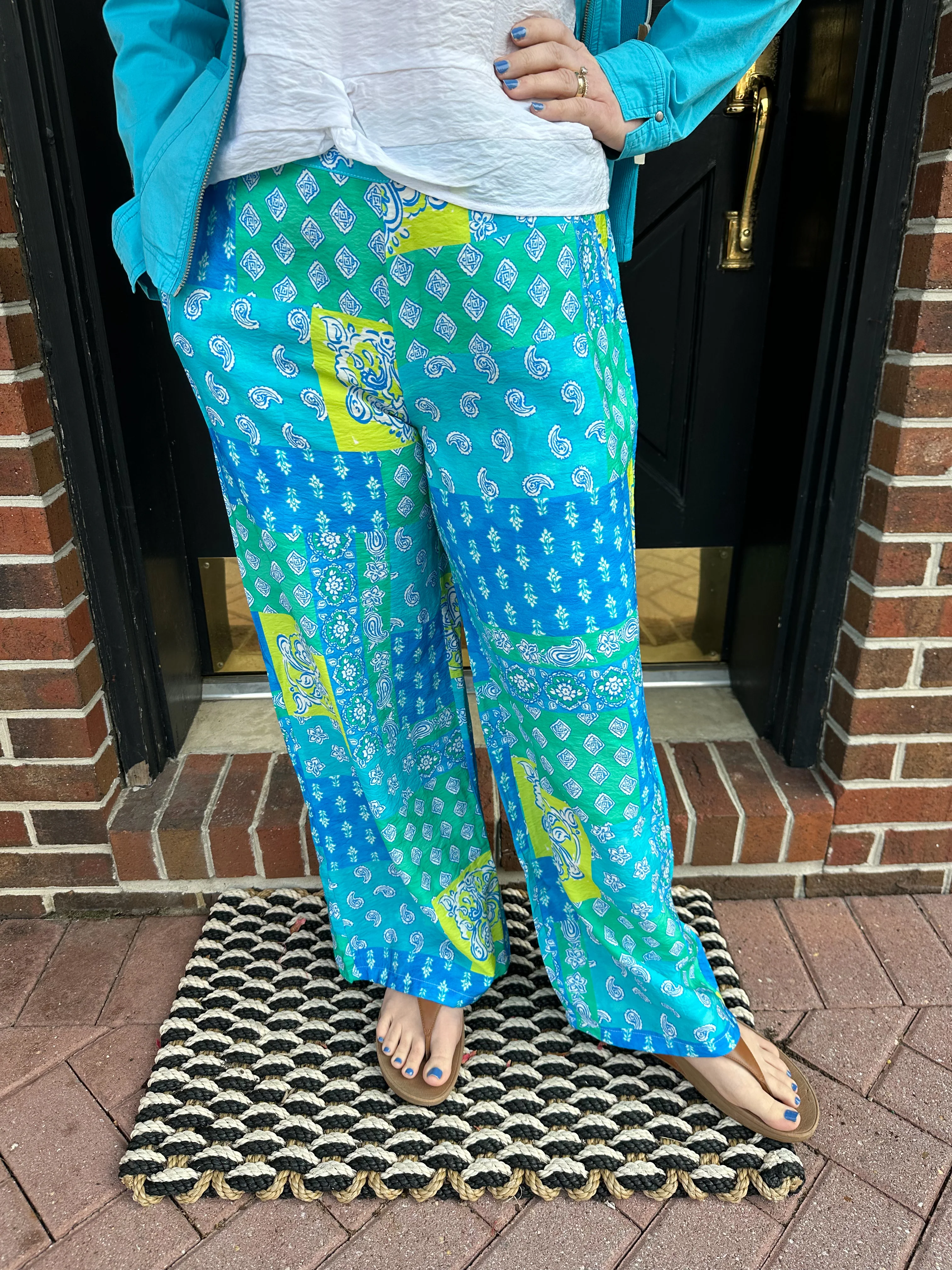 Escape by Habitat Riviera Paisley Vacay Pant - Image 6