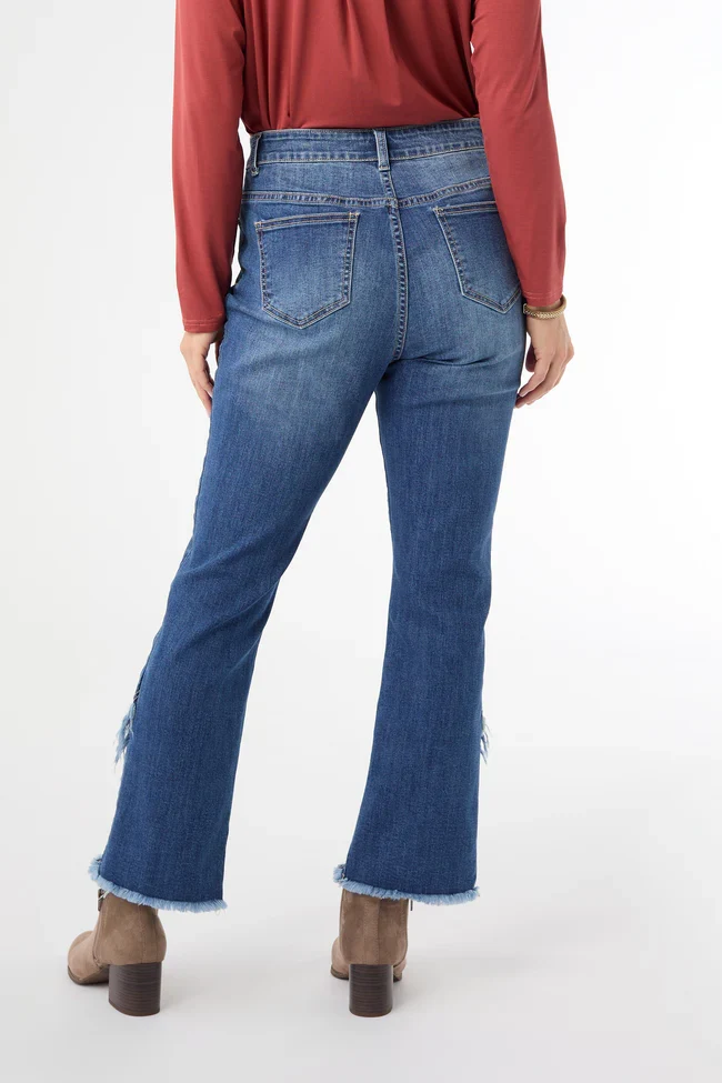 EverStretch Bambu Soft Straight Ankle with Crossover Fringe Bottom - Image 12
