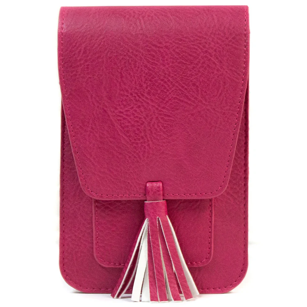 Harper Crossbody Bag Fuscia - Image 11