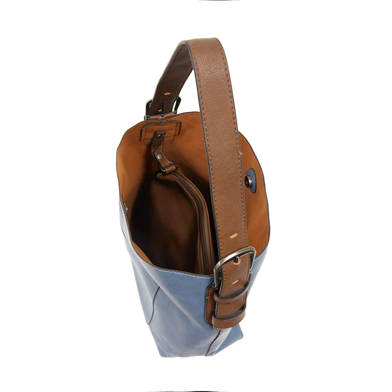 Joy Susan Classic Hobo Handbag Cerulean - Image 4