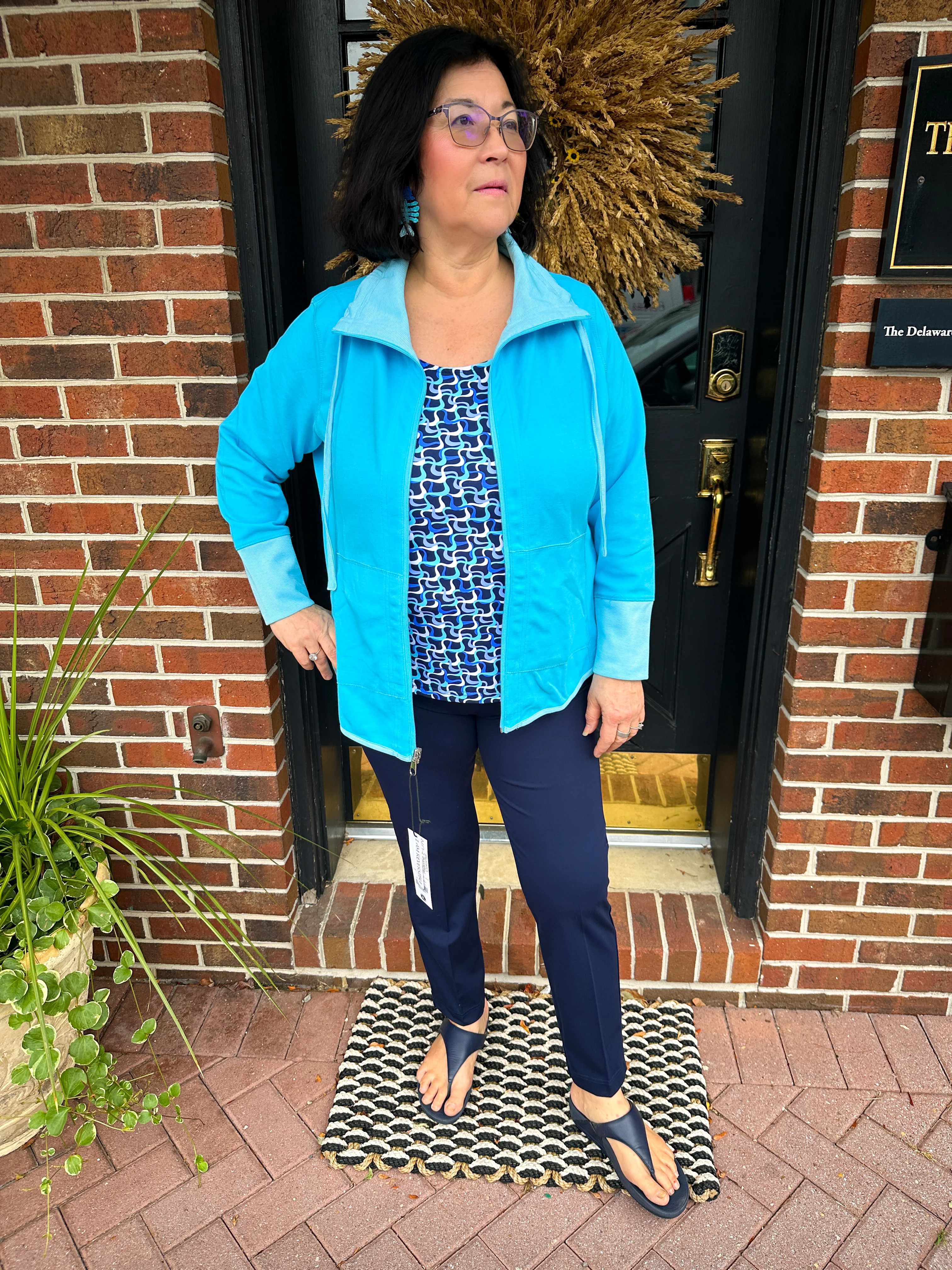 Lulu B Navy Ankle Pants - Image 21