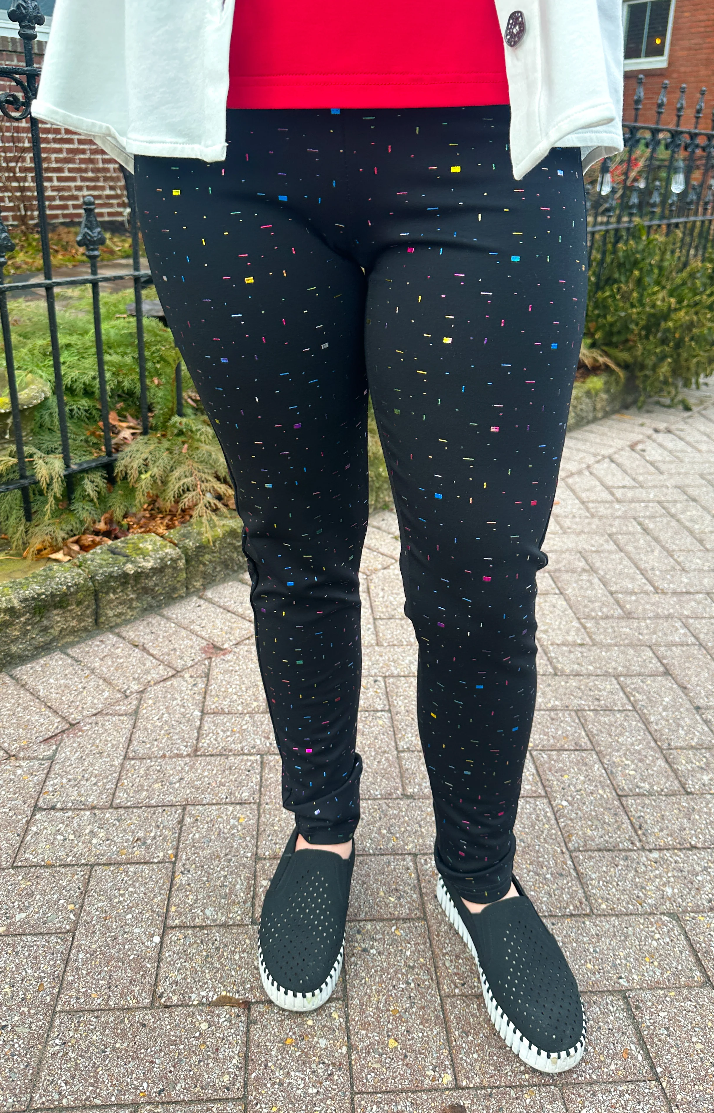 Lulu B Confetti Leggings - Image 3