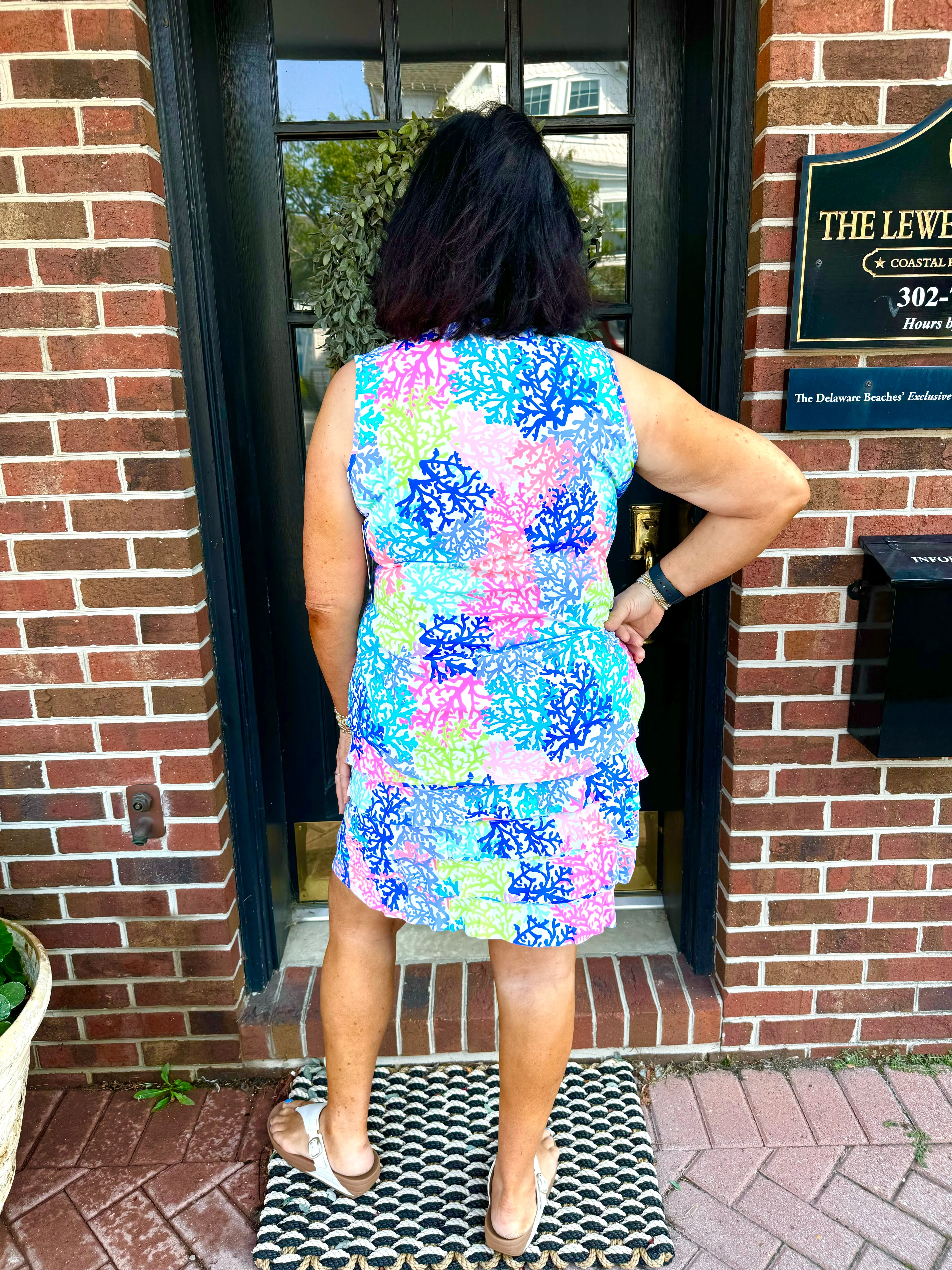 Lulu B Corals Cha Cha Skort - Image 3