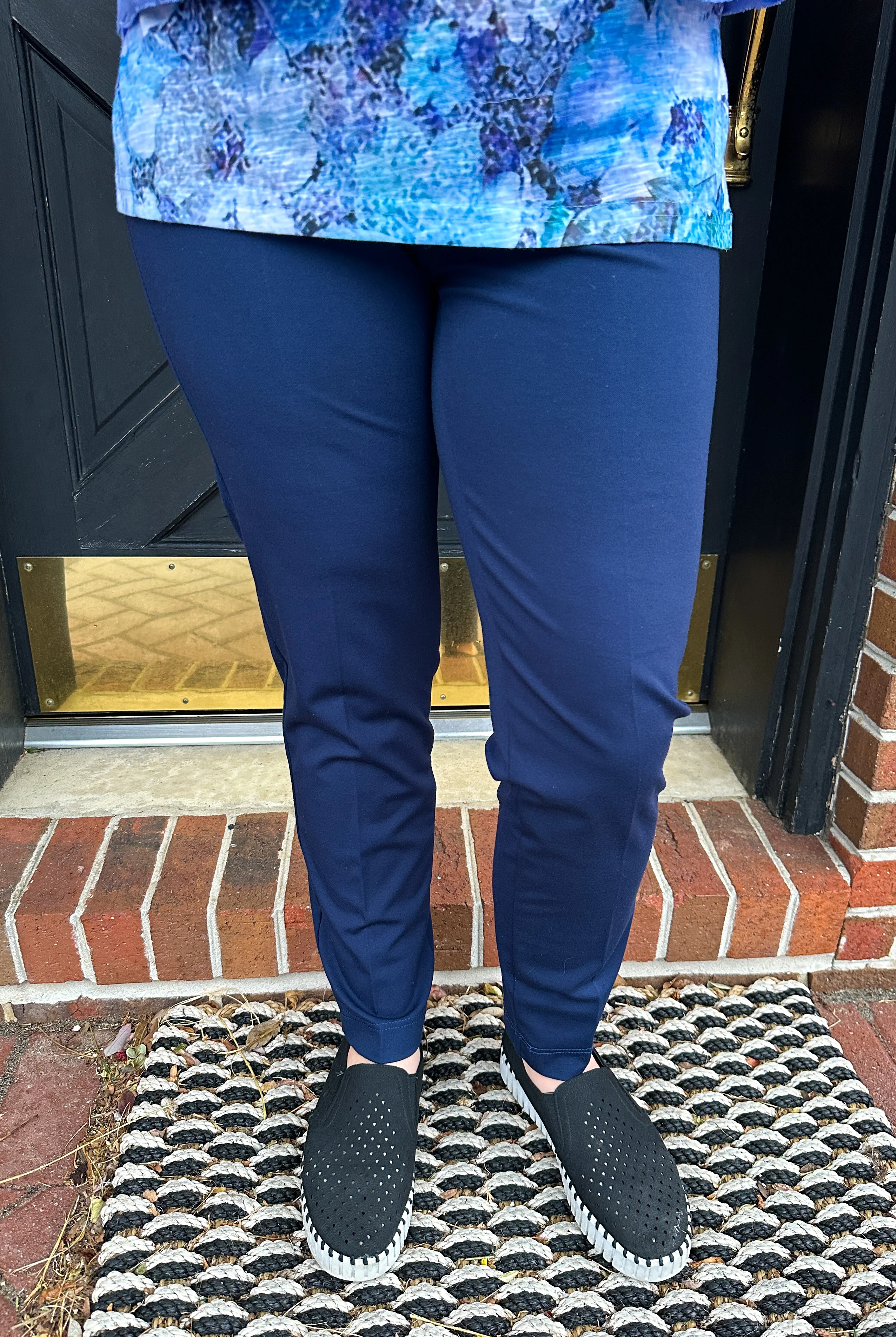 Lulu B Navy Ankle Pants - Image 5