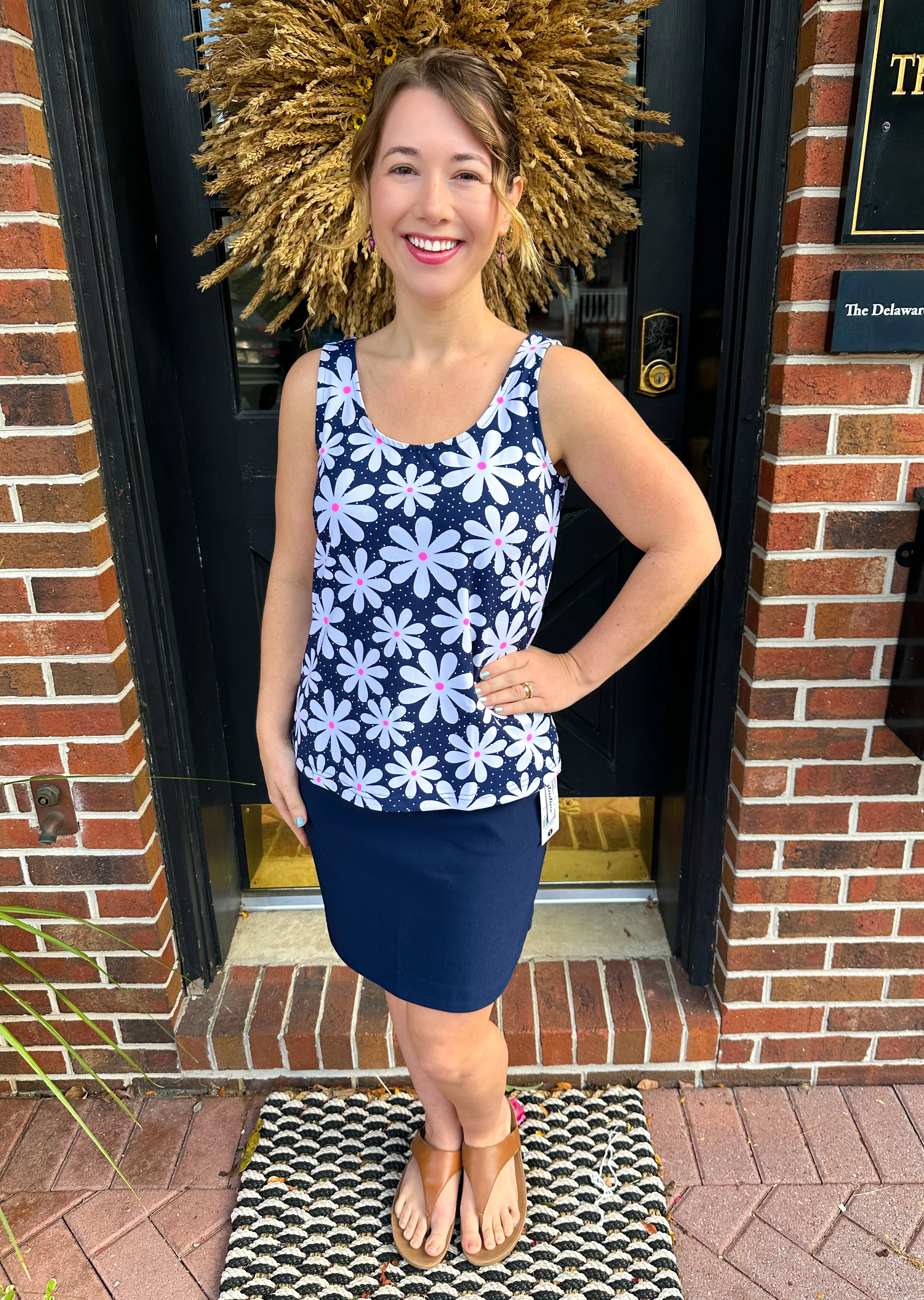 Lulu B Navy Pull on Skort - Image 14