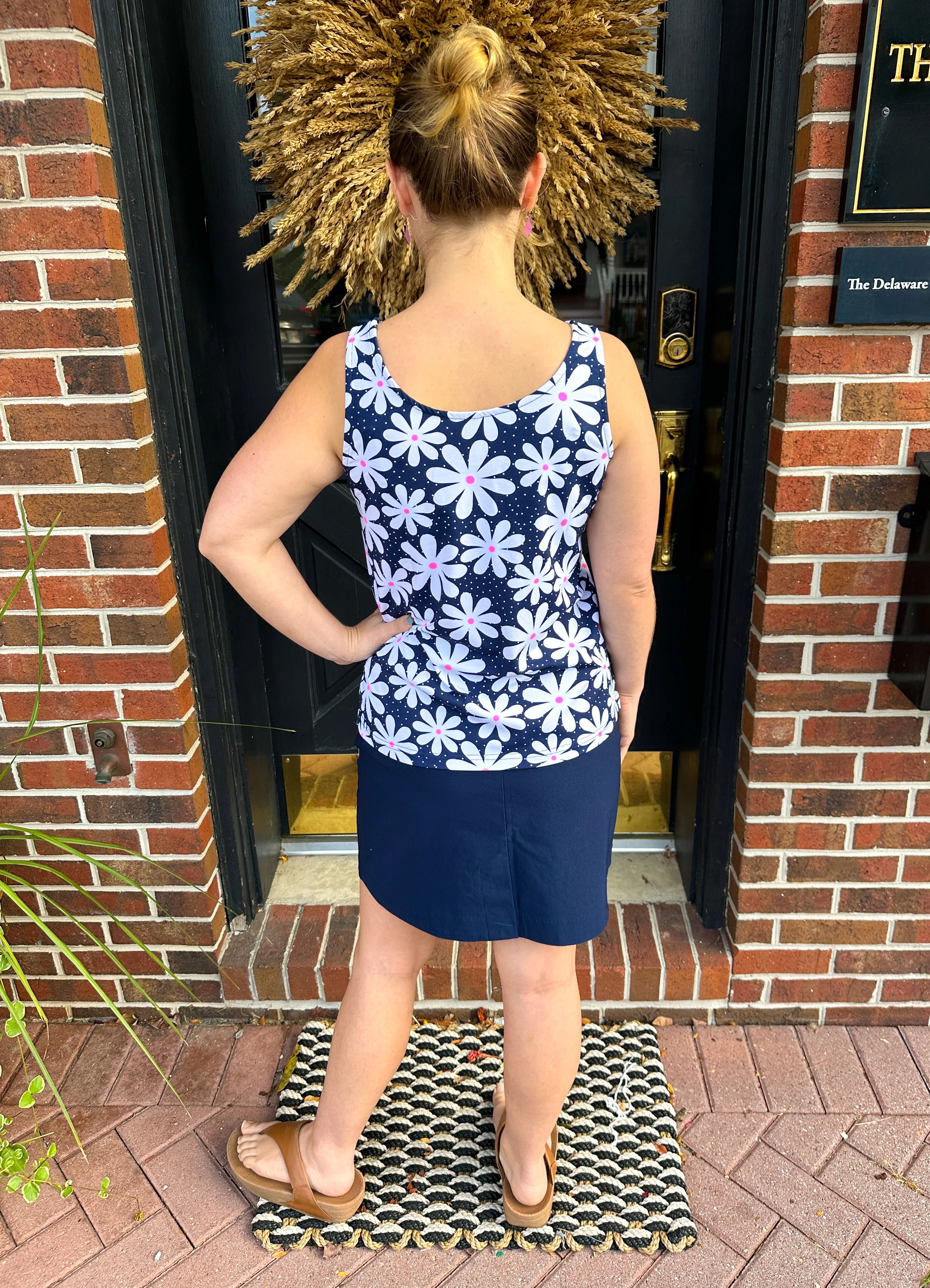 Lulu B Navy Pull on Skort - Image 15