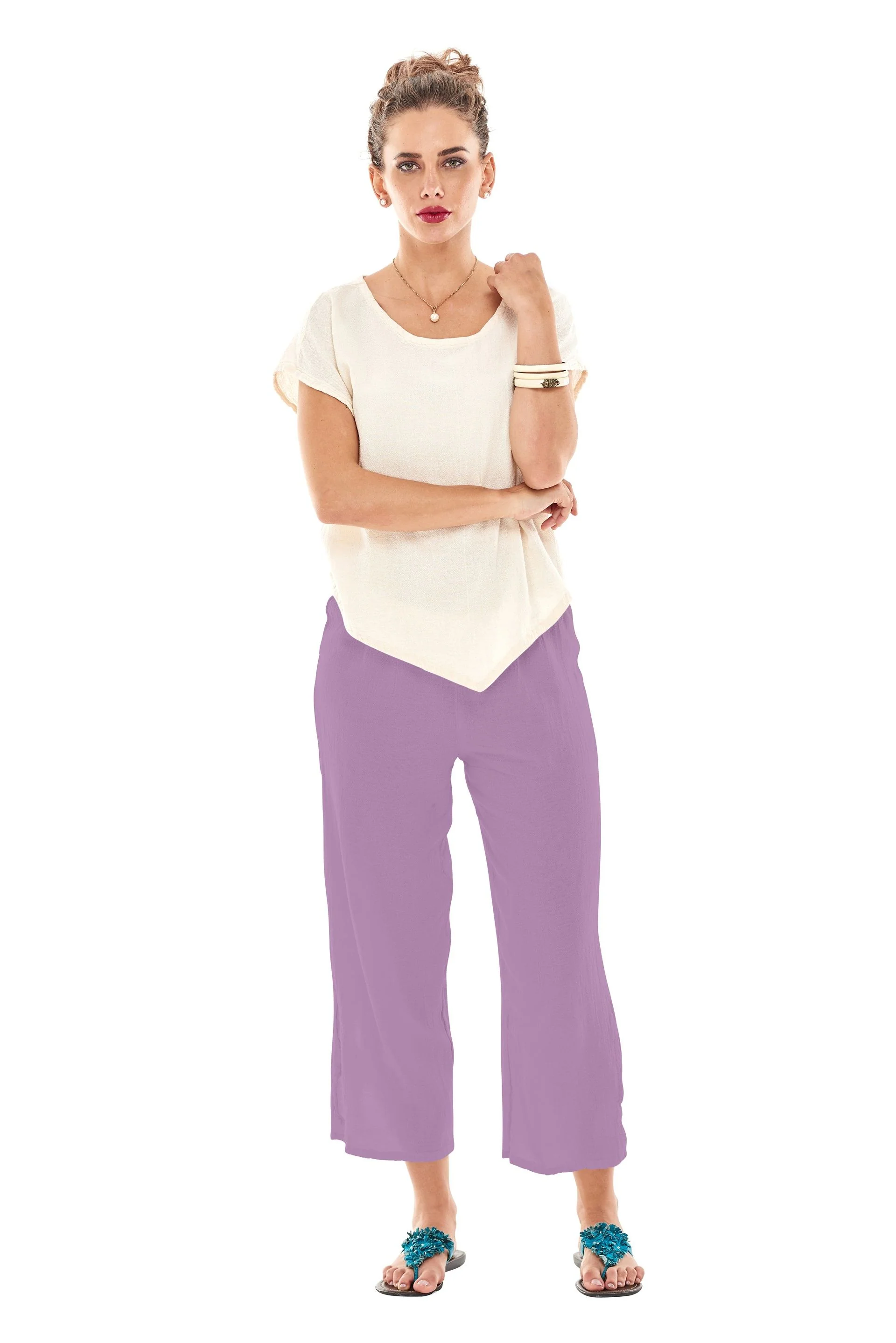 Oh My Gauze Cloud Pant Orchid