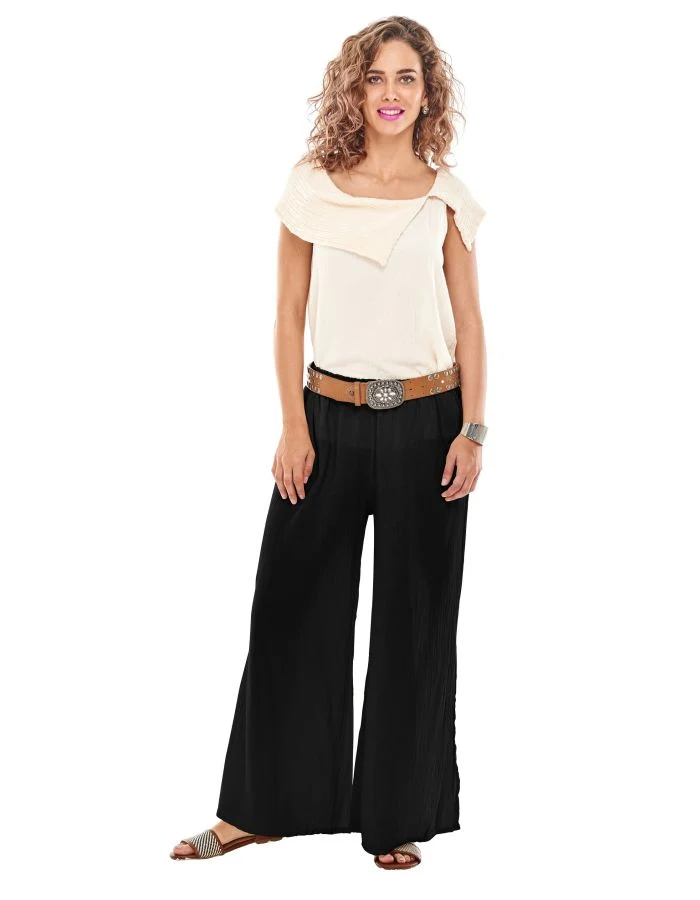 Oh My Gauze Kate Pant Black - Image 7
