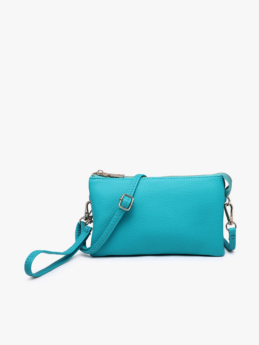 Riley Vegan Crossbody - Ocean Teal - Image 4