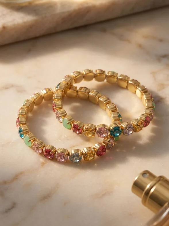 Sorrelli Candy Pop 7 Inch Sienna Stretch Bracelet - Image 3