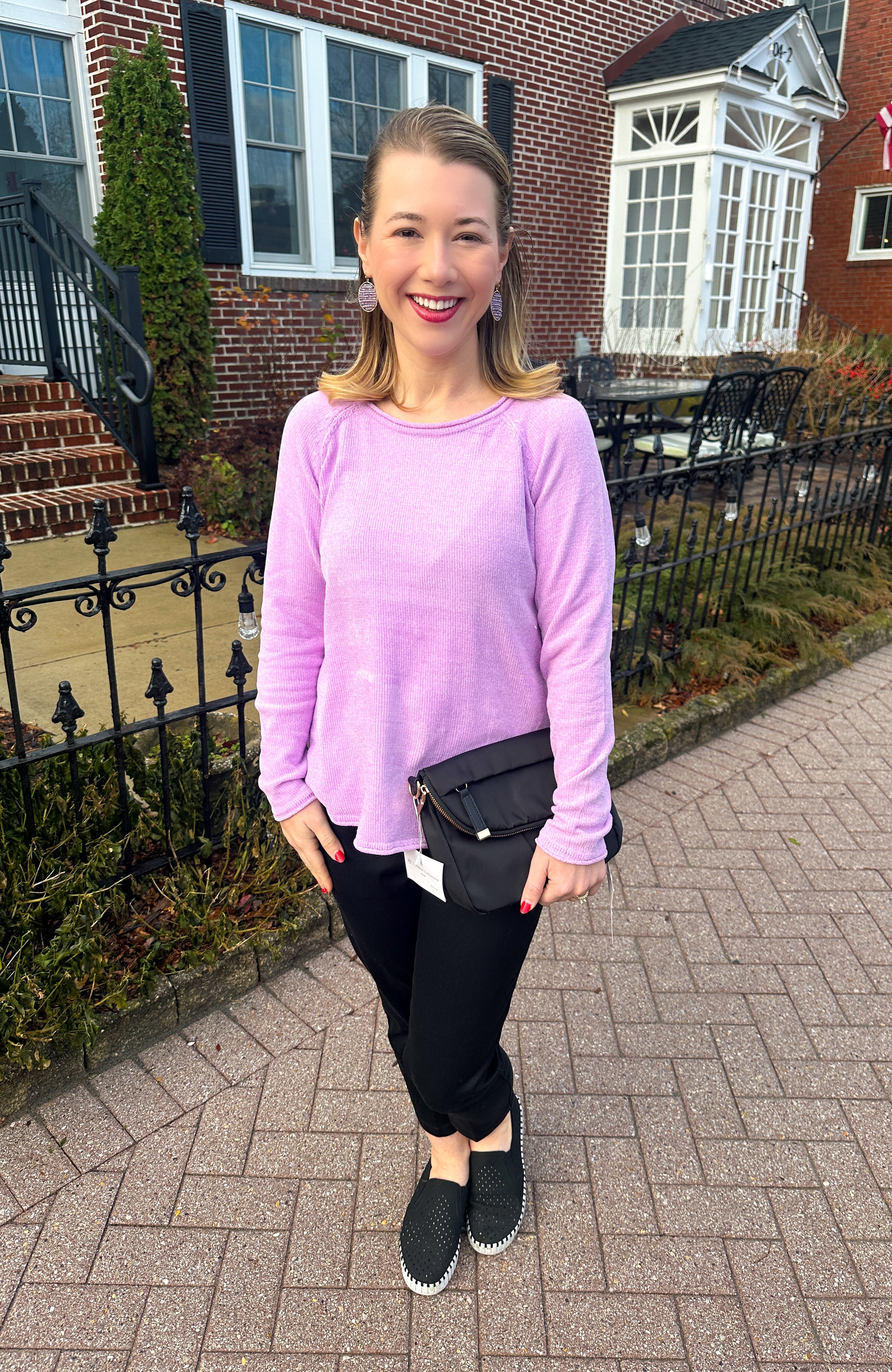 Tilly Black Crossbody Bag - Image 8