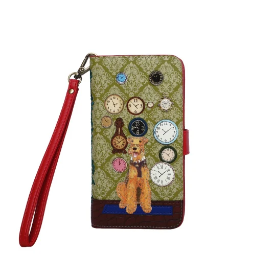 Vendula London Tick Tock Clock Shop Universal Flip Phone Case